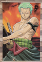 ONE PIECE: ZORO (TOILE MURALE) (usagé)