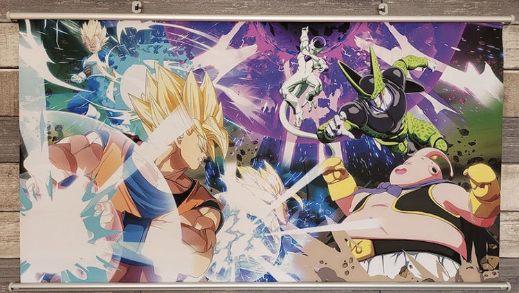 DRAGONBALL LA GRANDE BATAILLE (TOILE MURALE)