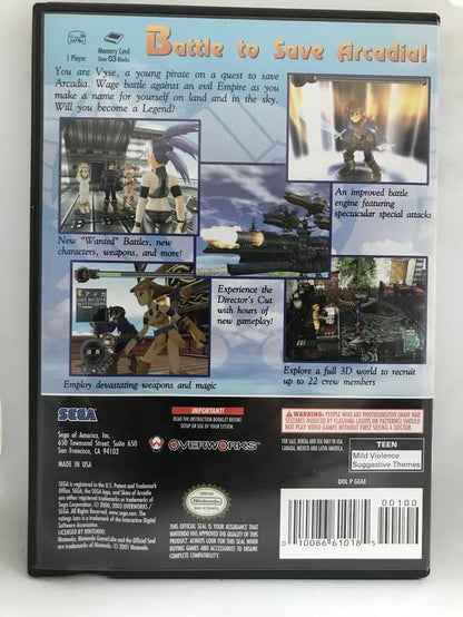 SKIES OF ARCADIA LEGENDS (COMPLETE IN BOX)