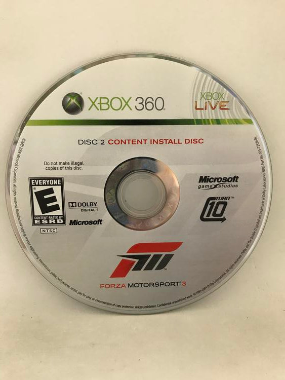 FORZA MOTORSPORT 3 AND HALO 3 ODST (COMPLETE IN BOX)