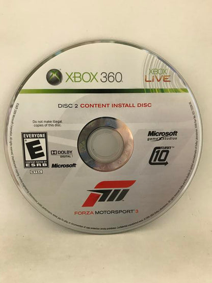 FORZA MOTORSPORT 3 AND HALO 3 ODST (COMPLETE IN BOX)