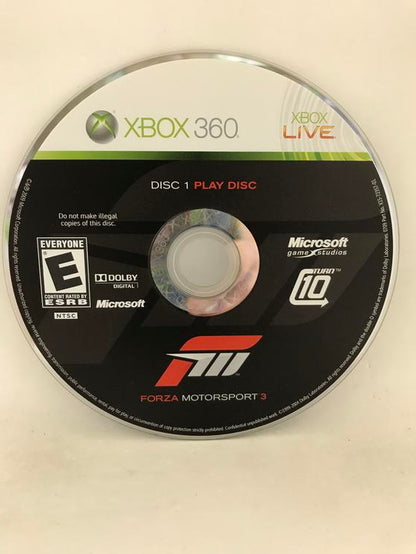 FORZA MOTORSPORT 3 AND HALO 3 ODST (COMPLETE IN BOX)