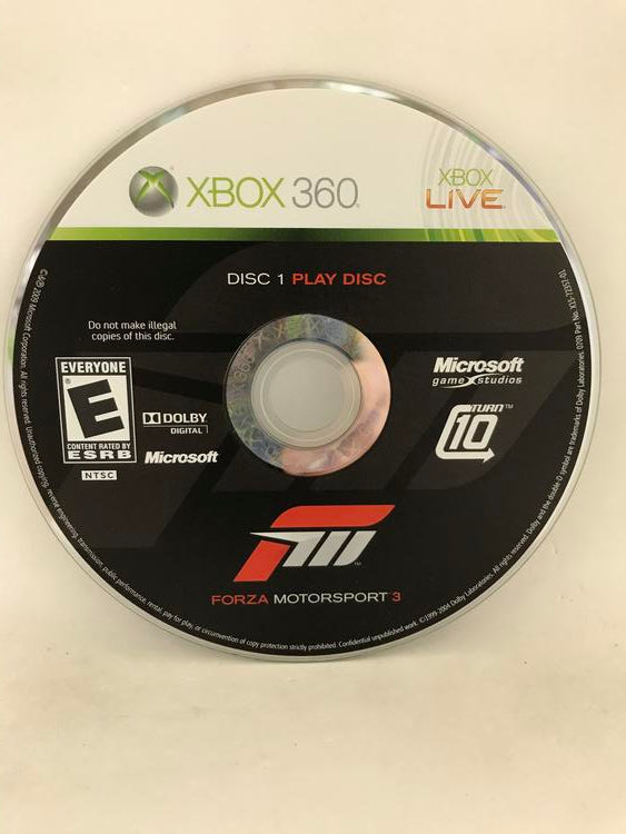 FORZA MOTORSPORT 3 AND HALO 3 ODST (COMPLETE IN BOX) (usagé)