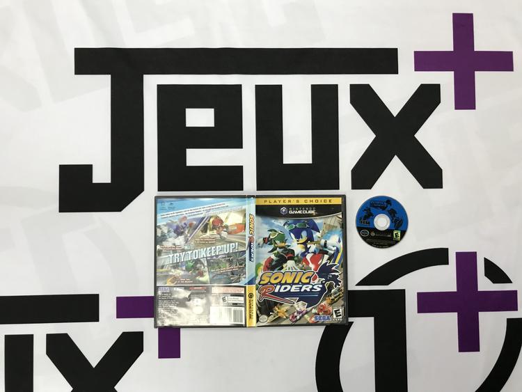 SONIC RIDERS PLAYER'S CHOICE (WITH BOX)
