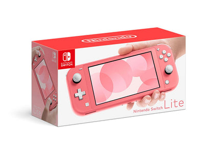NINTENDO SWITCH LITE CORAL PINK