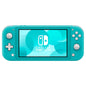 NINTENDO SWITCH LITE TURQUOISE + CASE + SD CARD 128 GB