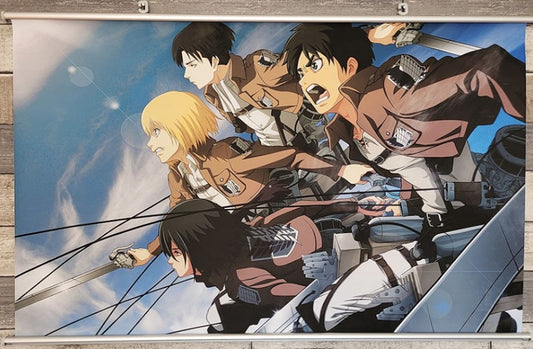 ATTACK ON TITANS (TOILE MURALE)