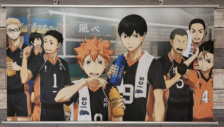 HAIKYUU!! (TOILE MURALE)