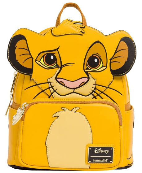LOUNGEFLY DISNEY SIMBA COSPLAY BACKPACK (usagé)