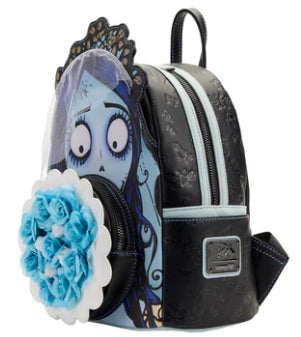 LOUNGEFLY CORPSE BRIDE EMILY BOUQUET BACKPACK (usagé)
