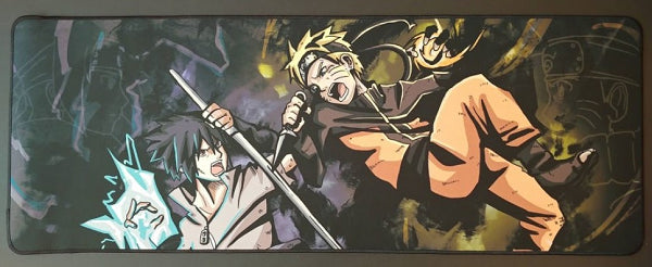 NARUTO & SASUKE (TAPIS DE BUREAU) (usagé)