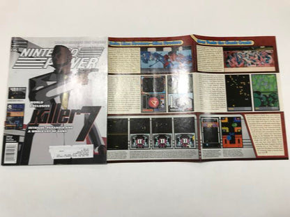 NINTENDO POWER GAMER MAGAZINE VOLUME 190 WITH POSTER - KILLER 7