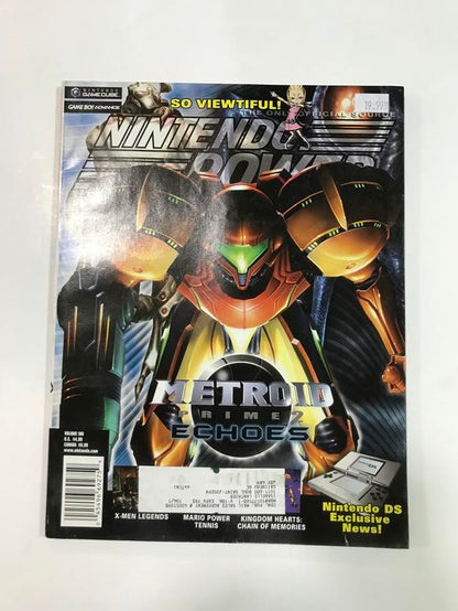 NINTENDO POWER GAMER MAGAZINE VOLUME 186 WITH POSTER - METROID PRIME ECHOES 2