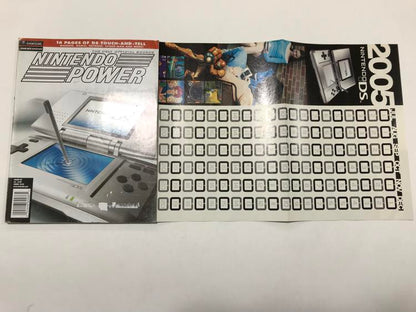 NINTENDO POWER GAMER MAGAZINE VOLUME 187 WITH POSTER - NINTENDO DS