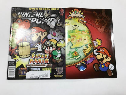 NINTENDO POWER GAMER MAGAZINE VOLUME 185 WITH POSTER - PAPER MARIO THE THOUSAND-YEAR DOOR