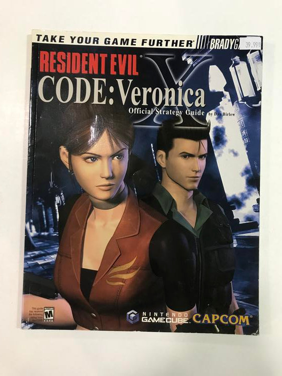 HINT BOOK RESIDENT EVIL CODE VERONICA