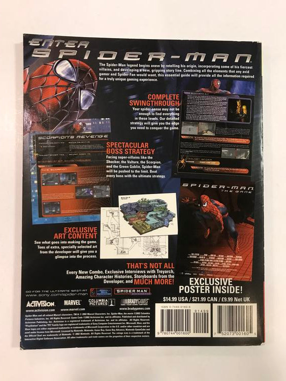 HINT BOOK SPIDER-MAN