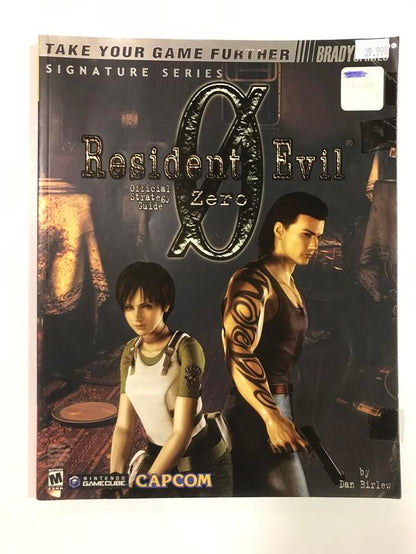 HINT BOOK RESIDENT EVIL ZERO