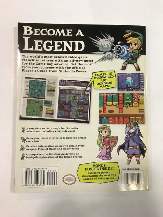 HINT BOOK THE LEGEND OF ZELDA MINISH CAP
