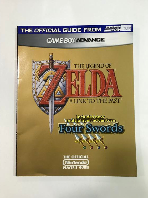 HINT BOOK THE LEGEND OF ZELDA A LINK TO THE PAST / FOUR SWORDS (usagé)