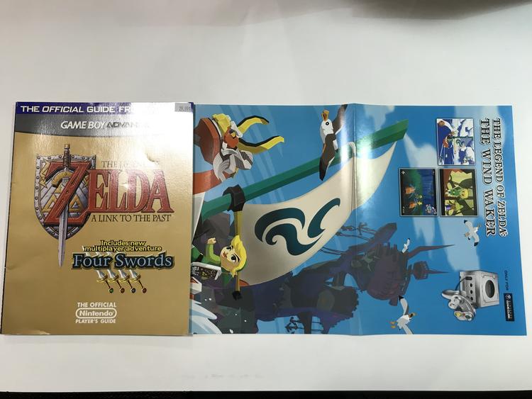 HINT BOOK THE LEGEND OF ZELDA A LINK TO THE PAST / FOUR SWORDS (usagé)
