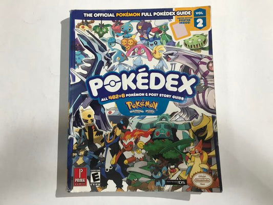 HINT BOOK POKEMON DIAMOND & PEARL POKEDEX