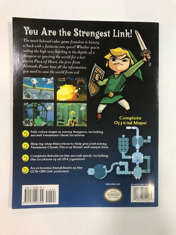HINT BOOK THE LEGEND OF ZELDA WIND WAKER