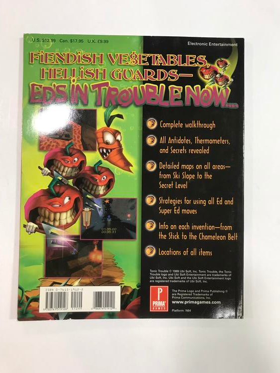 HINT BOOK TONIC TROUBLE