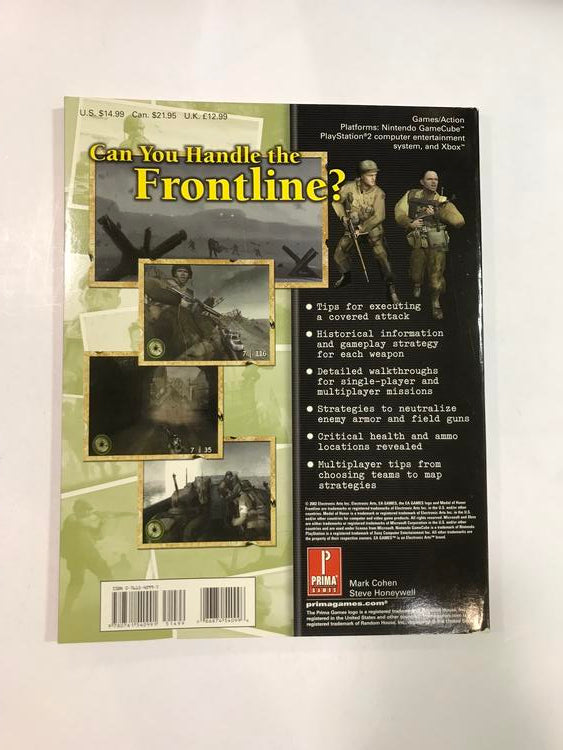 HINT BOOK MEDAL OF HONOR FRONTLINE (usagé)