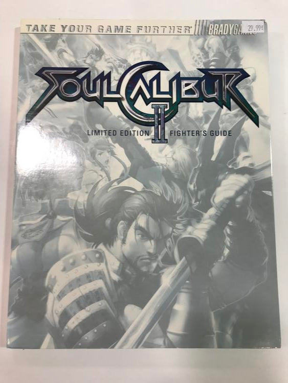 HINT BOOK SOUL CALIBUR II LIMITED EDITION FIGHTERS GUIDE