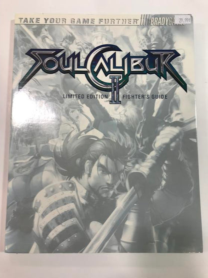 HINT BOOK SOUL CALIBUR II LIMITED EDITION FIGHTERS GUIDE