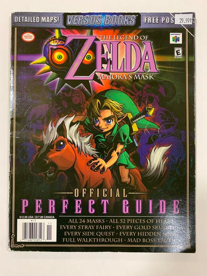 HINT BOOK THE LEGEND OF ZELDA MAJORAK'S MASK (usagé)