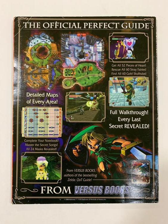 HINT BOOK THE LEGEND OF ZELDA MAJORAK'S MASK
