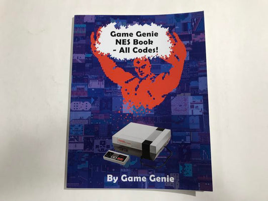 HINT BOOK GAME GENIE NES ALL CODES BOOK