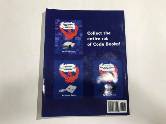 HINT BOOK GAME GENIE NES ALL CODES BOOK