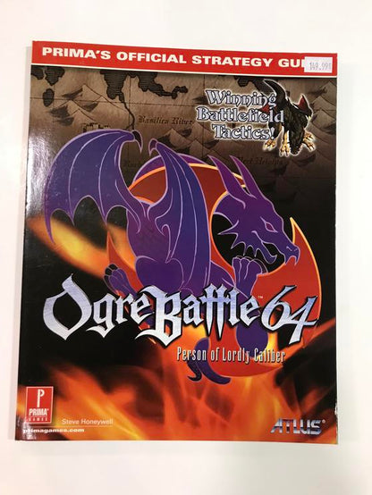 HINT BOOK OGRE BATTLE 64 (usagé)