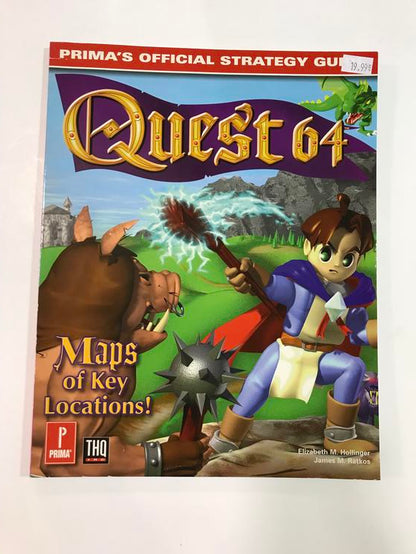 HINT BOOK QUEST 64 (usagé)