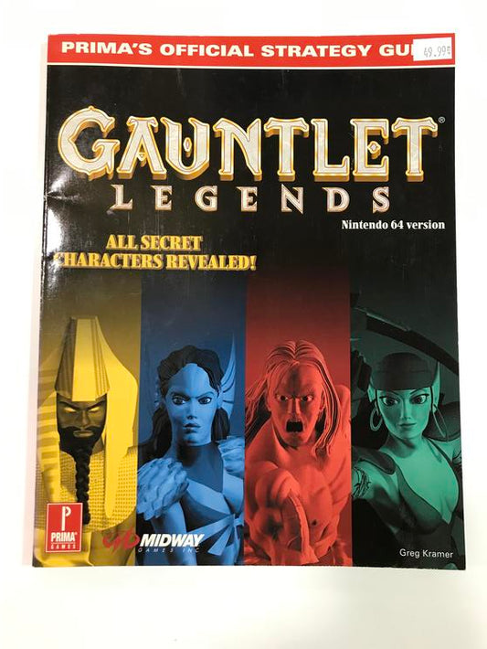 HINT BOOK GAUNTLET LEGENDS