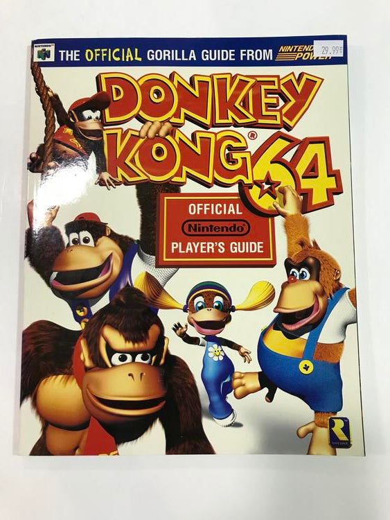 HINT BOOK DONKEY KONG 64 (usagé)