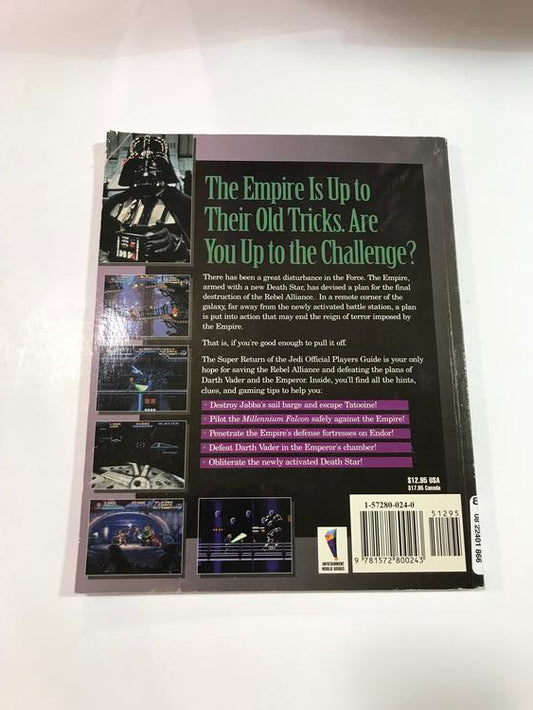 HINT BOOK SUPER STAR WARS RETURN OF THE JEDI