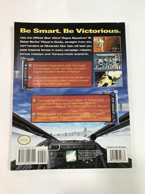 HINT BOOK STAR WARS ROGUE SQUADRON REBEL STRIKE III (usagé)