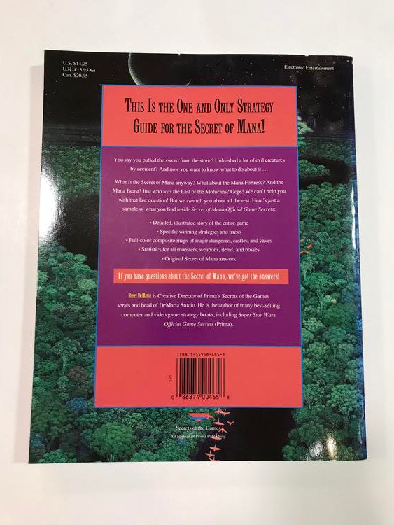 HINT BOOK SECRET OF MANA