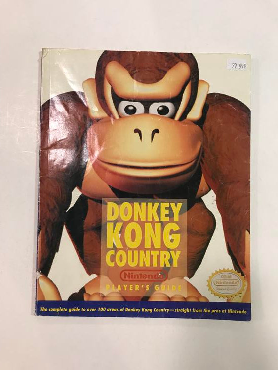 HINT BOOK DONKEY KONG COUNTRY