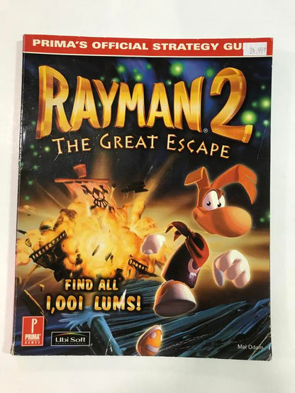 HINT BOOK RAYMAN 2 THE GREAT ESCAPE