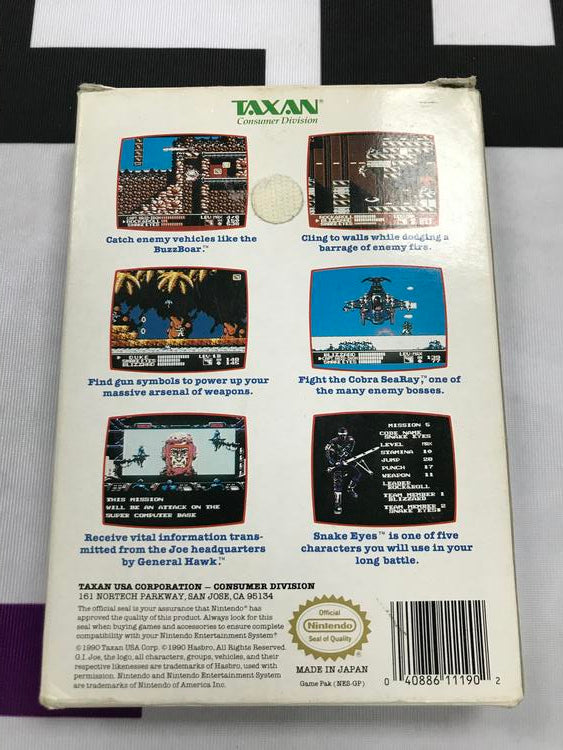 G.I. JOE A REAL AMERICAN HERO (WITH BOX)