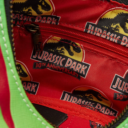 LOUNGEFLY JURASSIC PARK LIFE FINDS A WAY CROSSBODY BAG