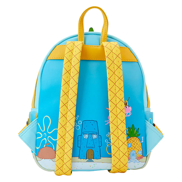 LOUNGEFLY NICKELODEON SPONGEBOB PINEAPPLE BACKPACK