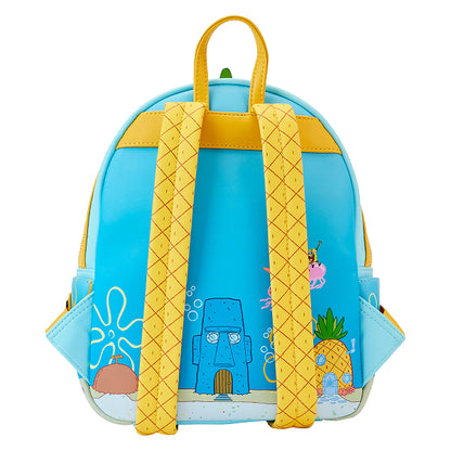 LOUNGEFLY NICKELODEON SPONGEBOB PINEAPPLE BACKPACK (usagé)