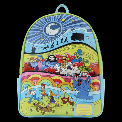 LOUNGEFLY SCOOBY DOO PSYCHEDELIC MONSTER BACKPACK