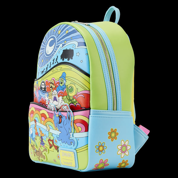 LOUNGEFLY SCOOBY DOO PSYCHEDELIC MONSTER BACKPACK